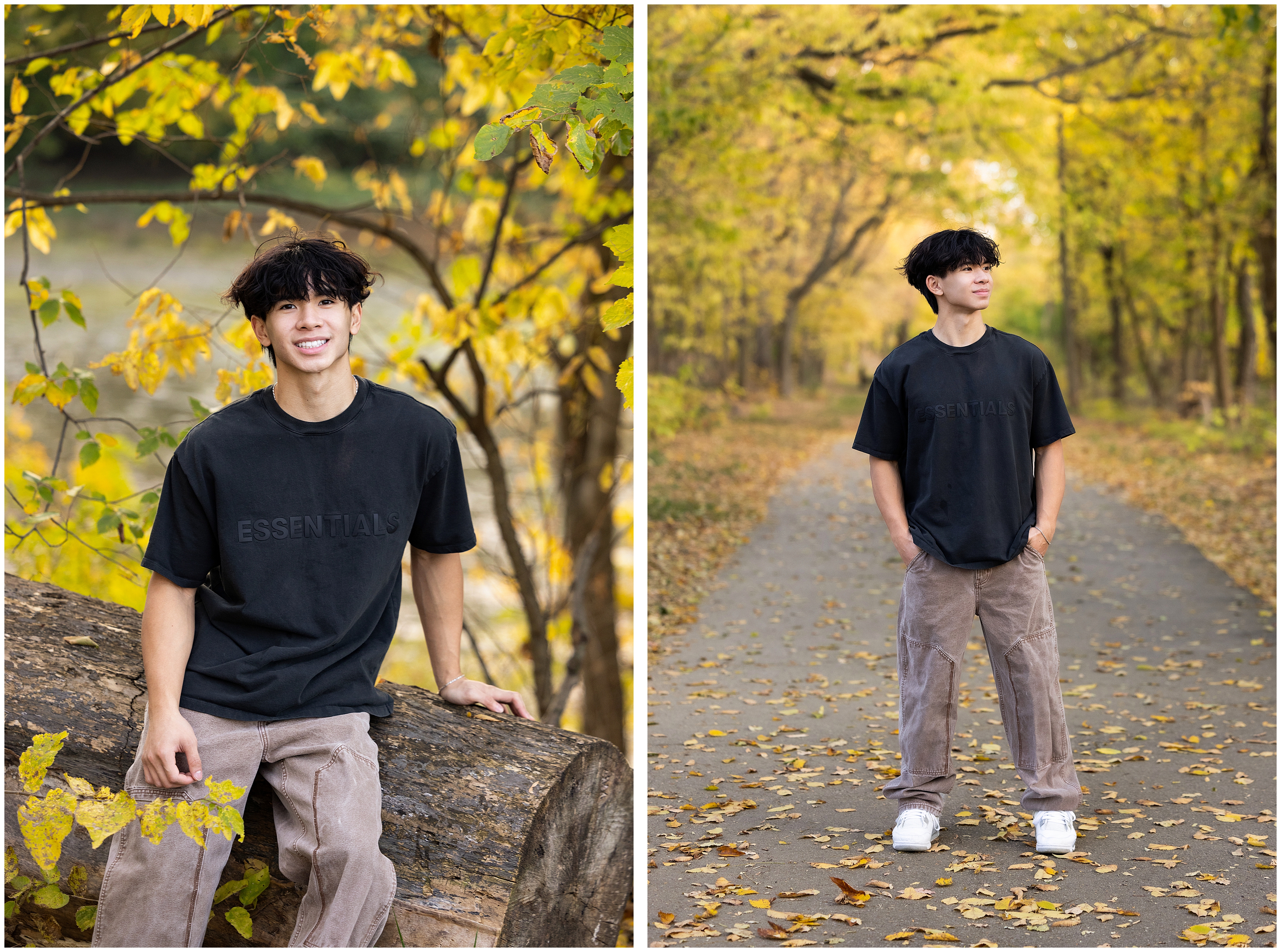 dublin jerome senior session at scioto audubon metro park