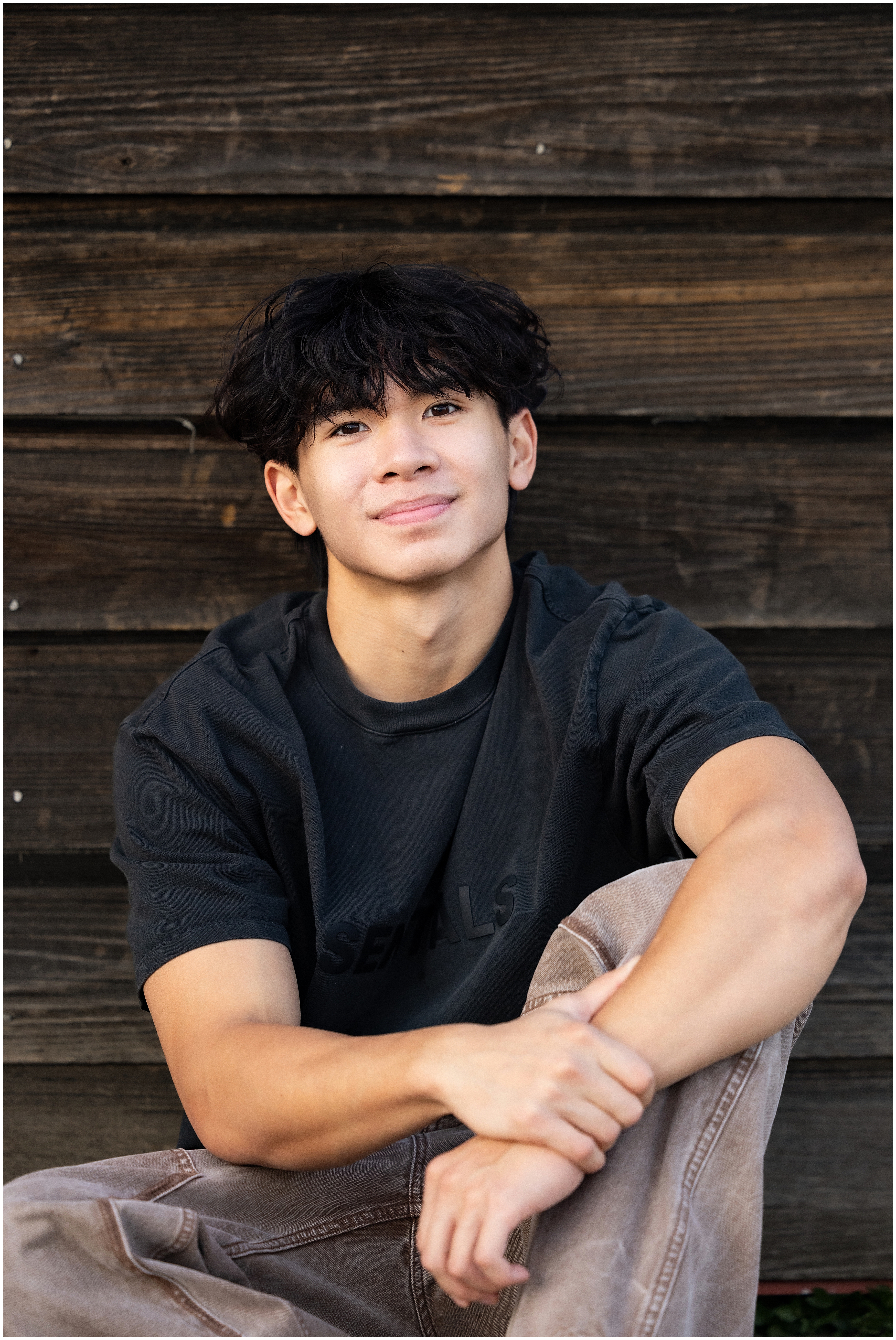 dublin jerome senior session at scioto audubon metro park